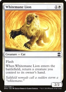 MTG Magic the Gathering Whitemane Lion (37/265) Eternal Masters LP - Picture 1 of 1
