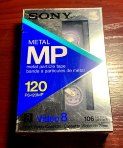 Sony Video 8 PS-120MP New - Sealed - Picture 1 of 2