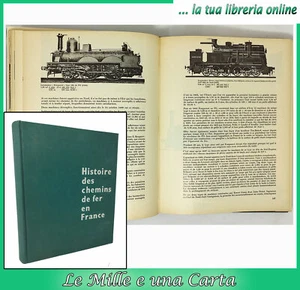 Libro treni locomotive ferrovie HISTOIRE DES CHEMINS DE FER EN FRANCE rail 1963 - Imagen 1 de 11