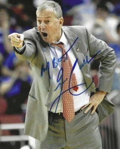 Signed 8x10 JIM CALHOUN UConn Huskies Autographed Photo w/COA - Picture 1 of 1