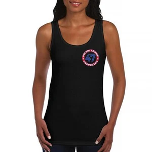 Proud Donald Trump Supporter 47 Women's Tank Top MAGA 2024 America First - Picture 1 of 36