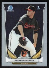 2014 Bowman Chrome Mini #91 Brian Gonzalez   - FREE SHIPPING