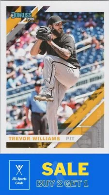 2019 Donruss #102 Trevor Williams - Image 1 of 2