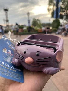 Disney Parks Remy's Ratatouille Adventure Bump and Go Vehículo Púrpura NUEVO - Imagen 1 de 4