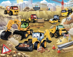 JCB Excavadores y Tractores Pegatina Gráfica Póster de Pared Calcomanía Arte Mural Dormitorio 807a - Imagen 1 de 1