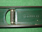 Vintage Stanley No.36G = 24" All Steel Level 3 Brass Vial Protectors Made in USA