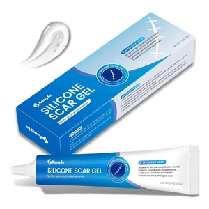Gel de silicona para cicatrices, crema para cicatrices, gel avanzado para cicatrices quirúrgicas, estiramiento Mar - Imagen 1 de 12