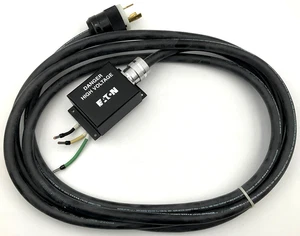 Eaton 15ft Power Connector Cable Assembly L6-30P High Voltage Cover SOOW CBL147 - Picture 1 of 7