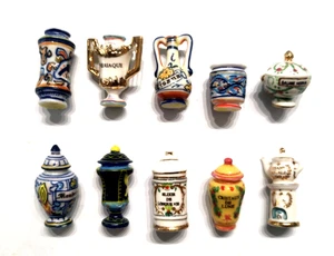Série complète de fèves VASES D'APOTHICAIRES Filet or * 204 - Picture 1 of 1