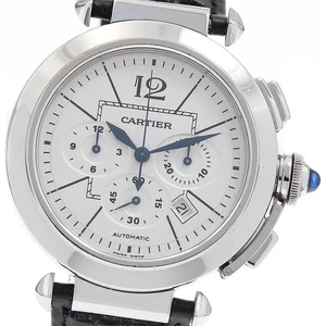 CARTIER Pasha 42MM W3108555 Chronograph Silver Dial Automatic Men's Watch_884584 - Picture 1 of 6