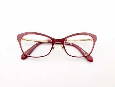 Gafas Kate Spade, solo monturas, Melonie CZ1, 50-17-135, metal, rojo/dorado Foto 1 de 4