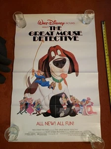 THE GREAT MOUSE DETECTIVE Original One Sheet Movie Poster - 1986 DISNEY (315r) - Bild 1 von 22