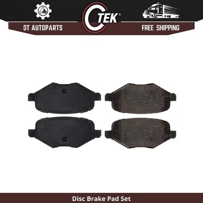 Para Lincoln MKT 2010-2019 | Pastillas de freno de disco traseras centradas | Cerámica Foto 1 de 3