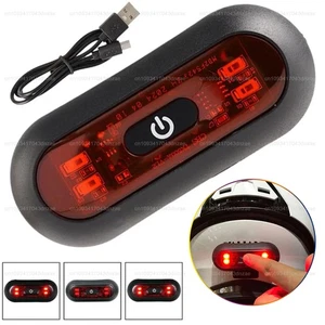 Motorcycle Warning Light Helmet Accessories LED Smart Lamp Night Safety Cycling - Bild 1 von 11