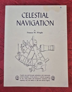 Celestial Navigation - Frances W Wright - Cornell Maritime Press Trade Paperback - Picture 1 of 7