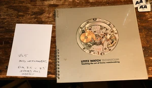 Prospekt Schweizer WOSTEP Uhrmacherprogramm Lititz Technicum Booklet #L5 - Bild 1 von 11