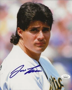 Jose Canseco signed Oakland Athletics A's 8x10 photo #2 JSA Witnessed COA - Picture 1 of 2