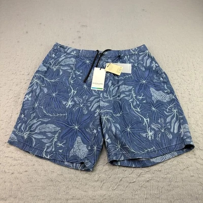 Pantalones Cortos Scotch & Soda Para Hombre Talla 34 Azul Floral Sarga Elastizados Preppy Informales NUEVO Foto 1 de 4