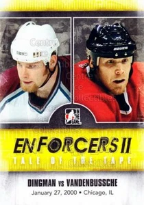 2013-14 ITG Enforcers #134 Chris Dingman, Ryan VandenBussche - Picture 1 of 1