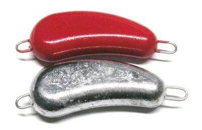 Schleppblei mit Doppelöse von 200 - 400 g  Nierenblei  Welsblei - Meeresblei JB - Bild 1 von 2