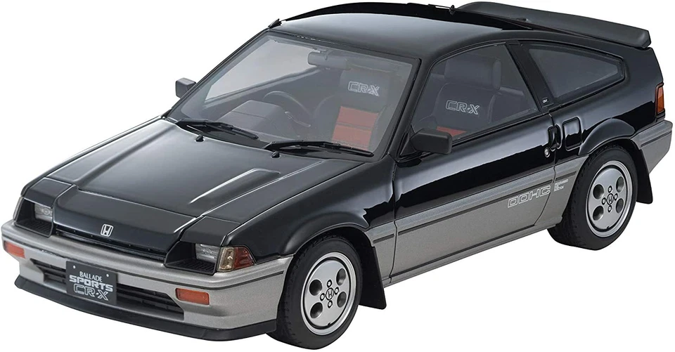 Ignition Model X Tomytec 1/18 T-ig1813 Honda Ballade Sports Cr-x SI Black Gray