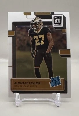 2022 Panini Donruss Optic Rated Rookie Alontae Taylor New Orleans Saints No. 300 - Image 1 of 2