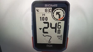 SW-0022 Sigma ROX 4.0 Black | Fahrradcomputer kabellos GPS & Navigation B-WARE - Bild 1 von 2