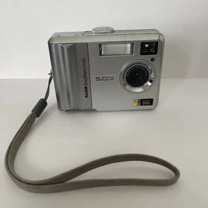 Kodak EasyShare C530 5.0MP 5x Zoom 1.5" LCD Digital Camera - Silver Untested - Picture 1 of 5