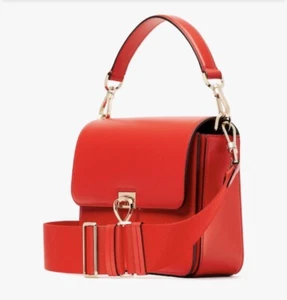 Kate Spade Red Medium Crossbody / Hand Bag Leather NWT - Picture 1 of 5