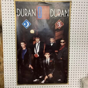 Vintage & Original 1984 Duran Duran Ragged Tiger 22" x 34" Poster - Picture 1 of 7