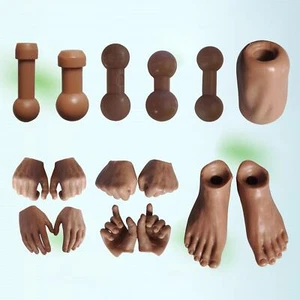 Male / Female 1/6 Scale Action Figure Body Head Connector Body Connector - Bild 1 von 78