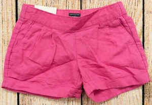 Girls Sz XS Linen Shorts Rose Violet Pockets NWT GAP Kids - 349051 - Picture 1 of 2