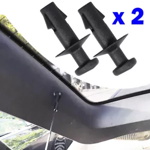 2x Para Holden Trax 2013-2019 Paquete Estante Cuerda Equipaje Carga Cubierta Clip Pivotante - Imagen 1 de 6