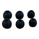 Sony Wf Xb700 Replacement In-Ear Earbuds Ear Tips Silicone Rubber (Black)