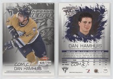 2003-04 Pacific Private Stock Titanium Retail /750 Dan Hamhuis #124 Rookie RC