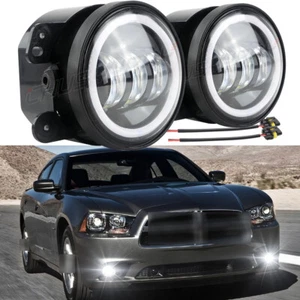 For Dodge Charger 2011-2013 Front Pair Bumper Fog Lights Replacement Lamps - Picture 1 of 13