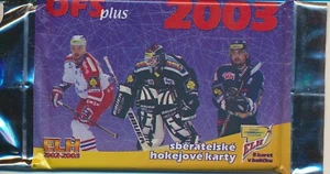 8 PACK LOT 2002/03 OFS PLUS SBERATELSKE HOKEJOVE KARTY HOCKEY CZECHOSLOVAKIAN - Picture 1 of 2