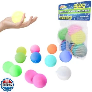 Magnetic Reusable Water Balloons Fast Refillable for Kids Outdoor Activity, L - Picture 1 of 4