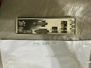 ASUS PRIME B460 PLUS IO SHIELD , MINT CONDITION - Picture 1 of 1