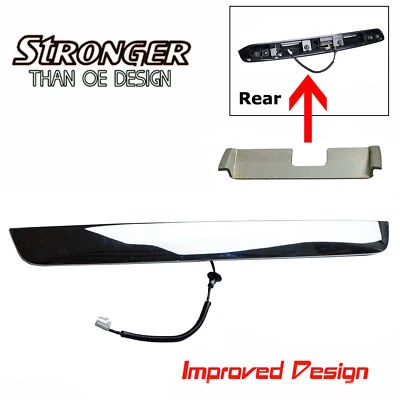 Portón trasero cromado con botón maletero para Nissan Pathfinder 3,5 L 13-19 Foto 1 de 4