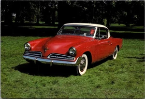 1953 STUDEBAKER COMMANDER 4x6 automobile Postcard - Picture 1 of 2