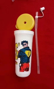 1995 Superman Don't Mess with the Superboy Wal-Mart Coca Cola Icee 22oz Cup New - Picture 1 of 16
