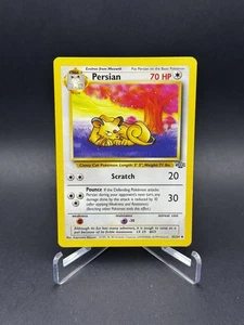 Juego de cartas coleccionables Pokémon conjunto jungla ilimitado persa 42/64 LP - Imagen 1 de 3