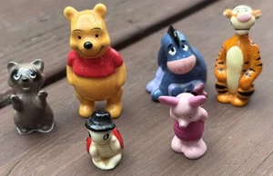 Disney Winnie The Pooh & Friends Mini Porcelain Figurines Lot Of 6 - Picture 1 of 6