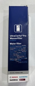 NEW Bosch Siemens UltraClarity Pro Wasserfilter Water Filter, Sealed - Picture 1 of 1