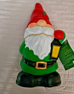 MOLDE SOPLADO Navidad Vacaciones 11” Mesa Gnomo Ilumina - Imagen 1 de 9