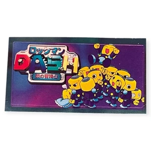 Sony PlayStation 1 PS1 Rockman Dash Mega Man Legends Capcom Memory Card Sticker - Picture 1 of 1