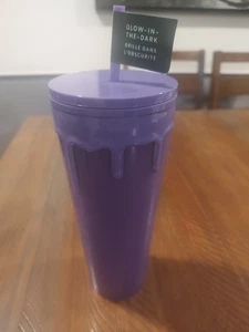 STARBUCKS 2025 Halloween Tumbler GLOW-IN-THE-DARK PURPLE SLIME VENTI TUMBLER - Imagen 1 de 2