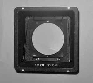 Exc+* Toyo View Linhof Recessed lens board adapter for TOYO G,G II from Japan - Picture 1 of 9