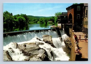 Ottauquechee River Quechee Vermont Postcard  By Alois Mayer Unposted - Picture 1 of 2